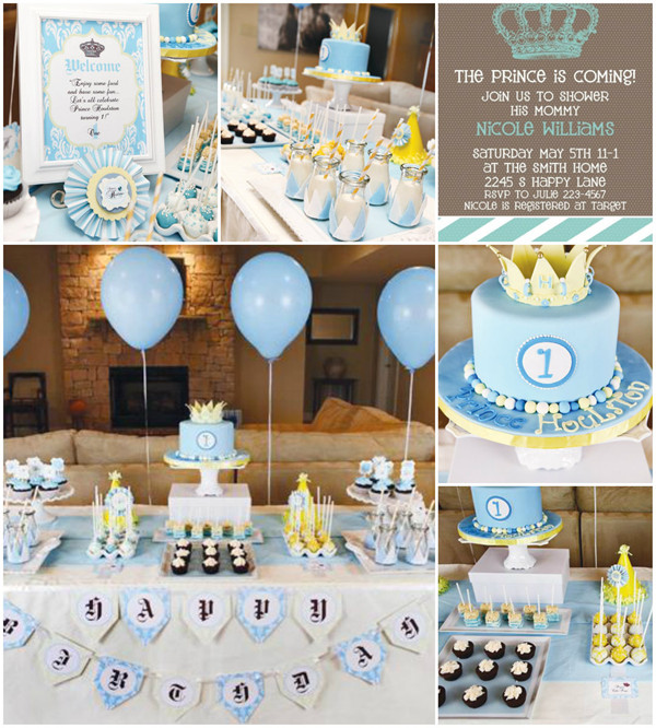 little-prince-baby-shower-theme